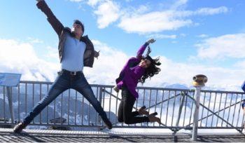 Mohsin Khan & Shivangi Joshi pics from Switzerland shoot