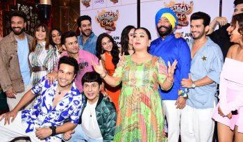 Aly Goni, Arjun Bijlani, Karan Kundrra, Bharti Singh, Krushna Abhishek, And Other Celebs At New Show Laughter Chefs Unlimited Entertainment