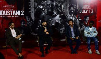 Kamal Haasan, Siddharth And S. Shankar & Other Celebs Present At The Trailer Launch Of Film Hindustani 2