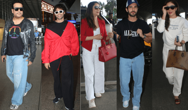 Jet-Set Style: Celebrities Spotted at the Airport!