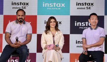 Kriti Sanon Present At The Launch Of Fujifilm India’s Newest Instax Camera As Brand Ambassador-Photos