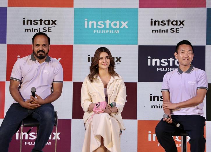 Kriti Sanon Present At The Launch Of Fujifilm India’s Newest Instax Camera As Brand Ambassador-Photos