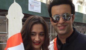 Aamir and Sanjeeda’s Independence Day parade in US!