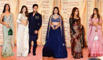 Celebs Grace The Mangal Utsav Ceremony Of The Newly Married Couple Anant & Radhika Ambani-Photos