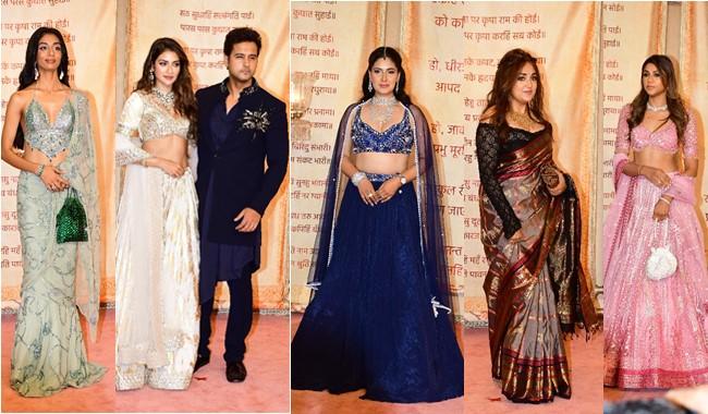 Celebs Grace The Mangal Utsav Ceremony Of The Newly Married Couple Anant & Radhika Ambani-Photos