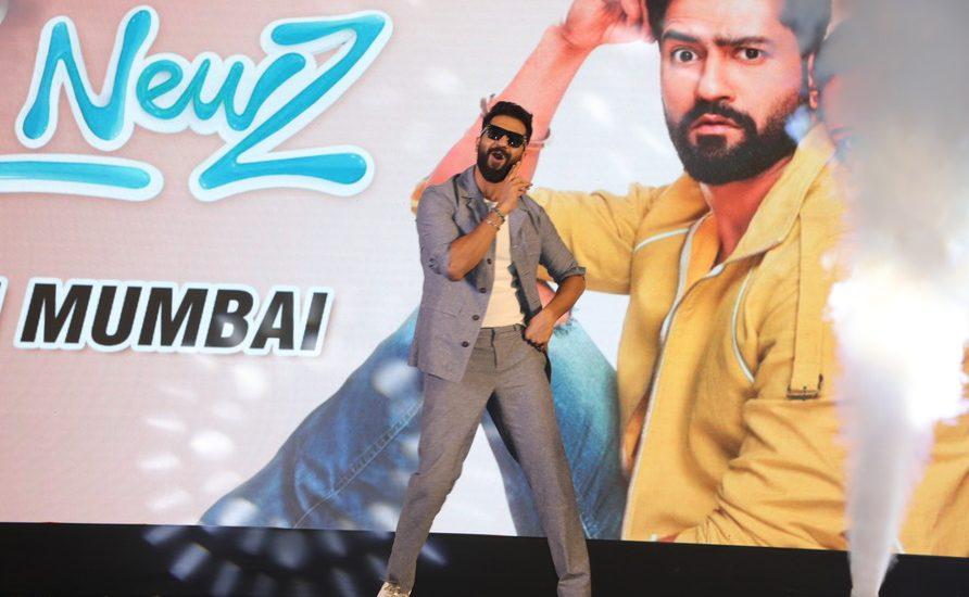 Vicky Kaushal & Ammy Virk Promoting Their Upcoming Movie Bad Newz – Photos