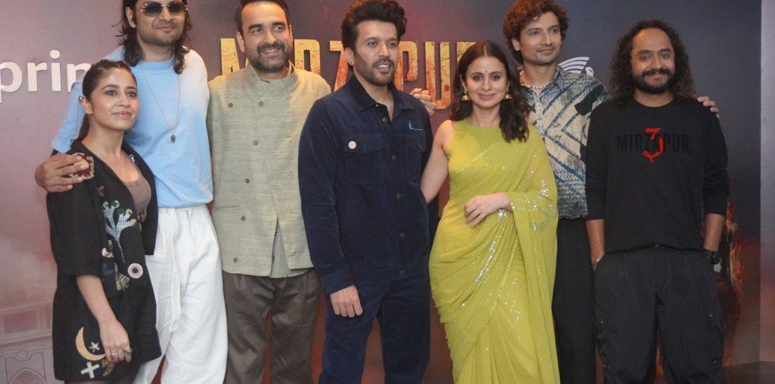 Mirzapur – 3 Cast Spotted At Jw Marriott For Promoting Their Series-Photos