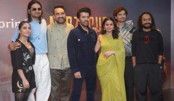 Mirzapur – 3 Cast Spotted At Jw Marriott For Promoting Their Series-Photos