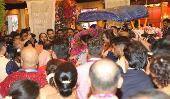 Celebs  At Mameru Ceremony Of Ambanis