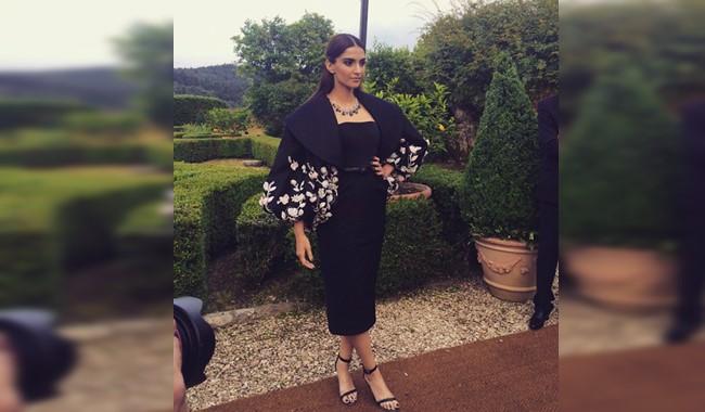 Sonam Kapoor in Florence