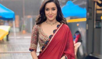 Shraddha Kapoor at Filmcity Mumbai on the sets of India’s Best Dancer Season 4