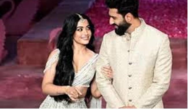 Vicky Kaushal and Rashmika Mandanna Shine in Falguni Shane Peacock’s Show