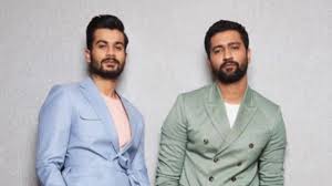 The brothers Vicky Kaushal and Sunny Kaushal at Phir Ayee Haseen Dilruba premier.