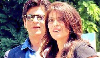 Shah Rukh Khan and Kajol’s pic from the sets of Dilwale…