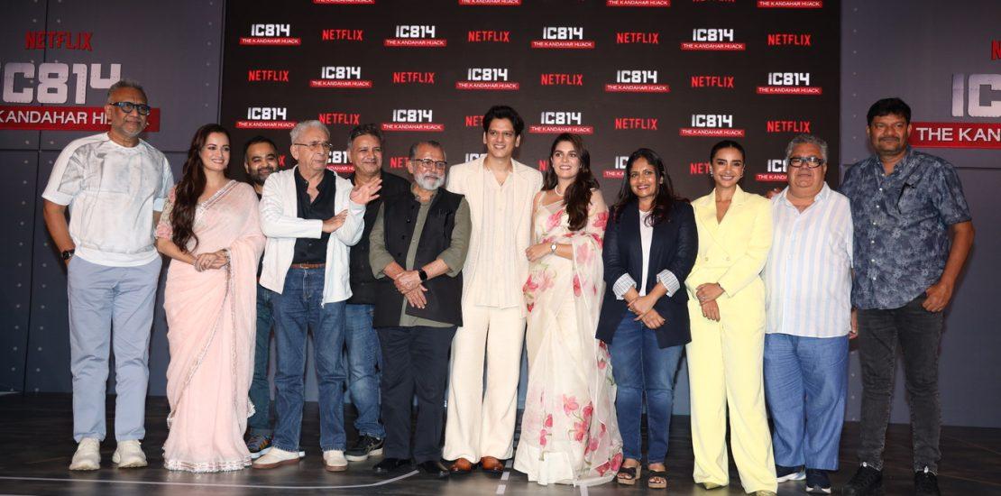 Dia Mirza, Vijay Varma, Pankaj Kapur Present At The Press Conference Of IC 814: The Kandahar Hijack.- Photos