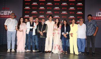 Dia Mirza, Vijay Varma, Pankaj Kapur Present At The Press Conference Of IC 814: The Kandahar Hijack.- Photos