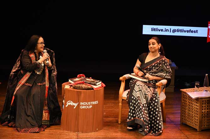 Vidya Balan and Ila Arun Attend the Launch of Ila Arun’s Debut Autobiography, Pardey Ke Peeche.