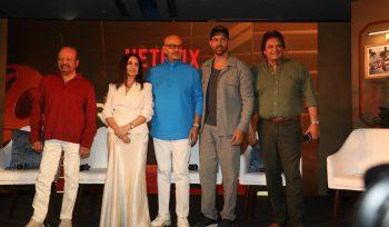 Rakesh Roshan, Rajesh, Hrithik Roshan & Director-Shashi Ranjan Graces The Trailer Launch Of The Roshans By Netflix – Photos