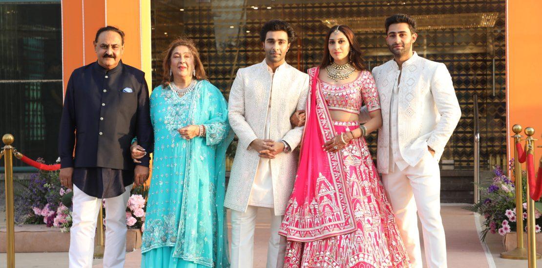 Celebs Present At Mehndi Ceremony Of Aadar Jain & Alekha Advani-Photos