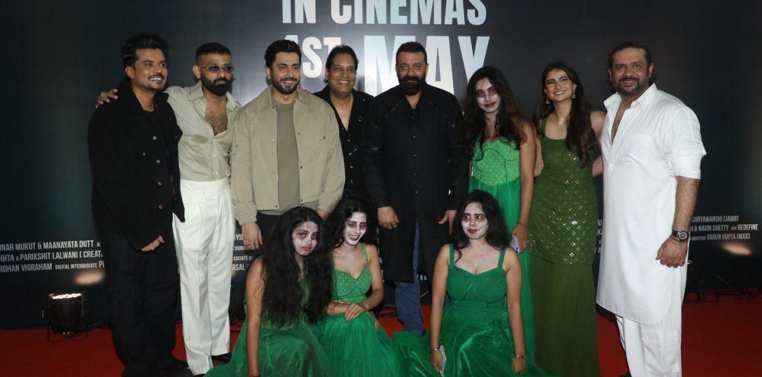 Sanjay Dutt, Sunny Singh, Palak Tiwari & Other Celebs Walk the Red Carpet at The Bhootni Special Screening – See Photos