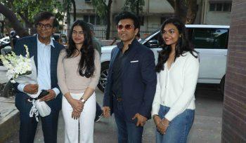 Javed Akhtar, Deepak Parashar, Anand Pandit at Photo exhibition by Veteran Photo Journalist Pradeep Chandra-Photos