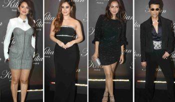 Karan Johar, Saiee Manjrekar, Rasha Thadani, Natasa Stankovic, Akanksha Sharma & Other Celebs At The Launch Of Parisian Luxury Fragrance Brand Killian Paris – Photos