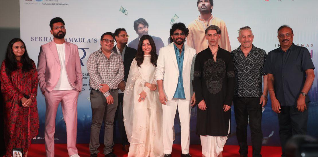 Rashmika, King Nagarjuna, Dhanush At The Song Launch Event Of Kuberaa-Photos