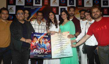 Gauahar Khan, Zaid Darbar ,Ankita Lokhande, Vicky Jain & Other Celebs At The Press Conference Of The Music Album Launch And Celebration Of 100 Episodes Of Fauji 2-Photos
