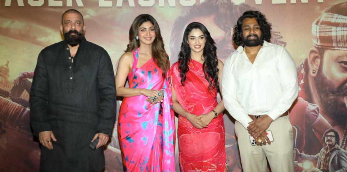 Sanjay Dutt, Dhruva Sarja, Reeshma Nanaiah, Shilpa Shetty & Other Celebs At The Teaser Launch Of KD – The Devil-PHOTOS
