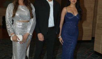 Akaisha Vats, Aayush Kumar, Suneel Darshan, Natasha Fernandez  Grace The Grand Trailer Launch Of Movie Andaaz 2-Photos