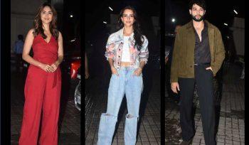 Celebs At Screening Of Dhadak 2