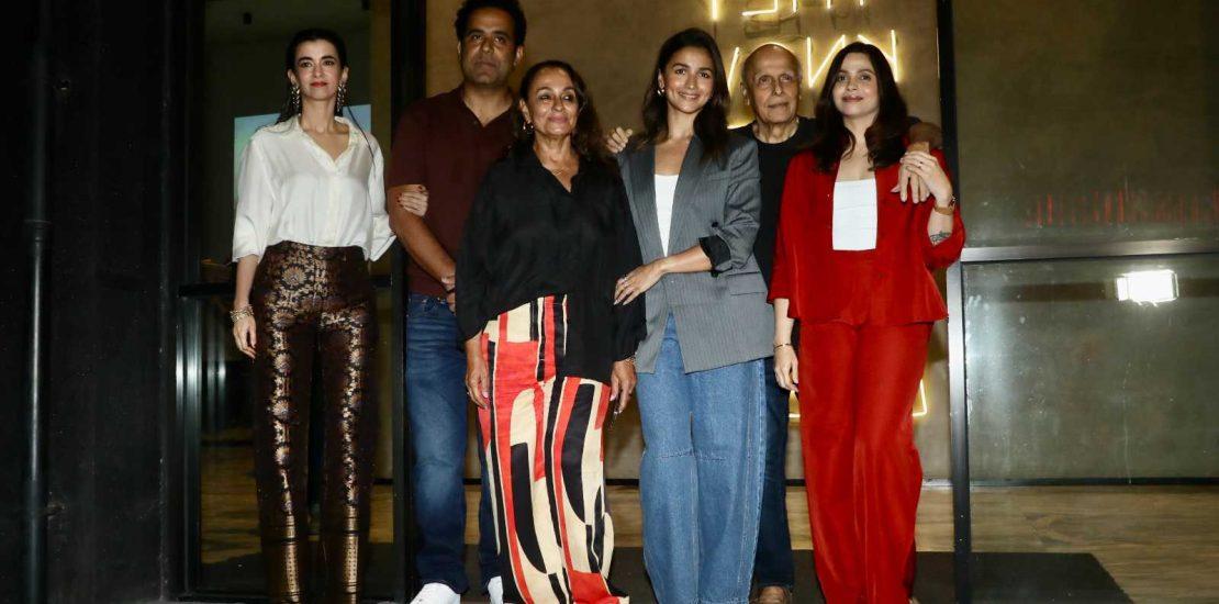 Alia Bhatt, Mahesh Bhatt, Soni Razdan, Anu Ranjan & Other Celebs Grace The Special Screening Of Songs Paradise