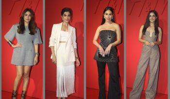 Celebs for the red carpet of 10 year celebration of H &M in India