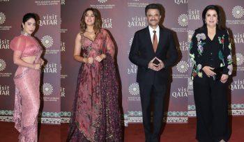 Celebs at  The Red Carpet For The Celebration Of Partnership Between The Nita Mukesh Ambani Cultural Centre And Visit Qatar