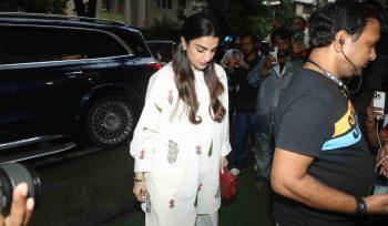 Dia Mirza, Mira Kapoor & Other Celebs At Prayer Meet Of Pooja Dadlani’s Mother In Law Jyoti Gurnani-PHOTOS