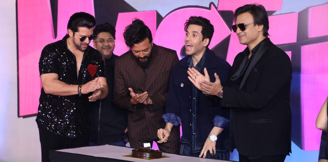 The Masti 4 gang lighting up the red carpet with swag, smiles, and signature chaos