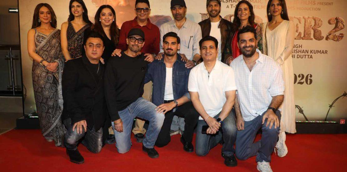 Sunny Deol, Varun Dhawan & Others Grace The Red Carpet For Special Screening Of ‘Border 2’