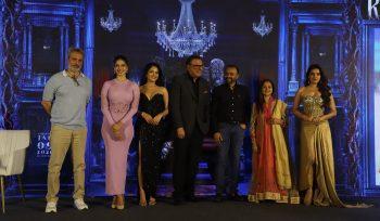 Star-studded vibes at the “Nache Nache” song launch from The Rajasaab! Riddhi Kumaar, Nidhhi Agerwal, Malavika Mohanan, Boman Irani & Tg Vishwa Prasad grace a dazzling musical celebration. Star-studded vibes at the “Nache Nache” song launch from The Rajasaab! Riddhi Kumaar, Nidhhi Agerwal, Malavika Mohanan, Boman Irani & Tg Vishwa Prasad grace a dazzling musical celebration.
