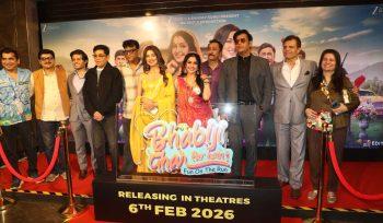 Ravi Kishan, Shubhangi Atre, Aasif Sheikh, Vidisha Srivastava, & Other Celebs For The Trailer Launch Of Bhabiji Ghar Par Hain- Fun On The Run Ravi Kishan, Shubhangi Atre, Aasif Sheikh, Vidisha Srivastava, & Other Celebs For The Trailer Launch Of Bhabiji Ghar Par Hain- Fun On The Run
