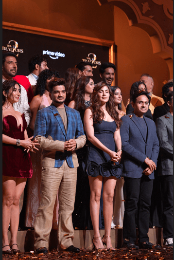 Reveal aura stitched in silver glow — Celebs serving elegance at Traitors Season 2 revealing